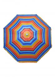 Зонт пляжный фольгированный (240см) 6 расцветок 12шт/упак ZHU-240 (расцветка 2) - фото 20