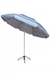 Зонт пляжный фольгированный (240см) 6 расцветок 12шт/упак ZHU-240 (расцветка 2) - фото 23