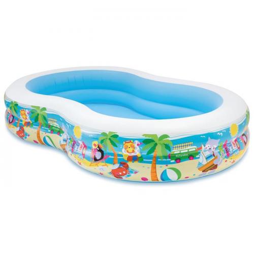 Бассейн "Лагуна" (262х160х46см) 3 шт/упак 56490 - фото 1